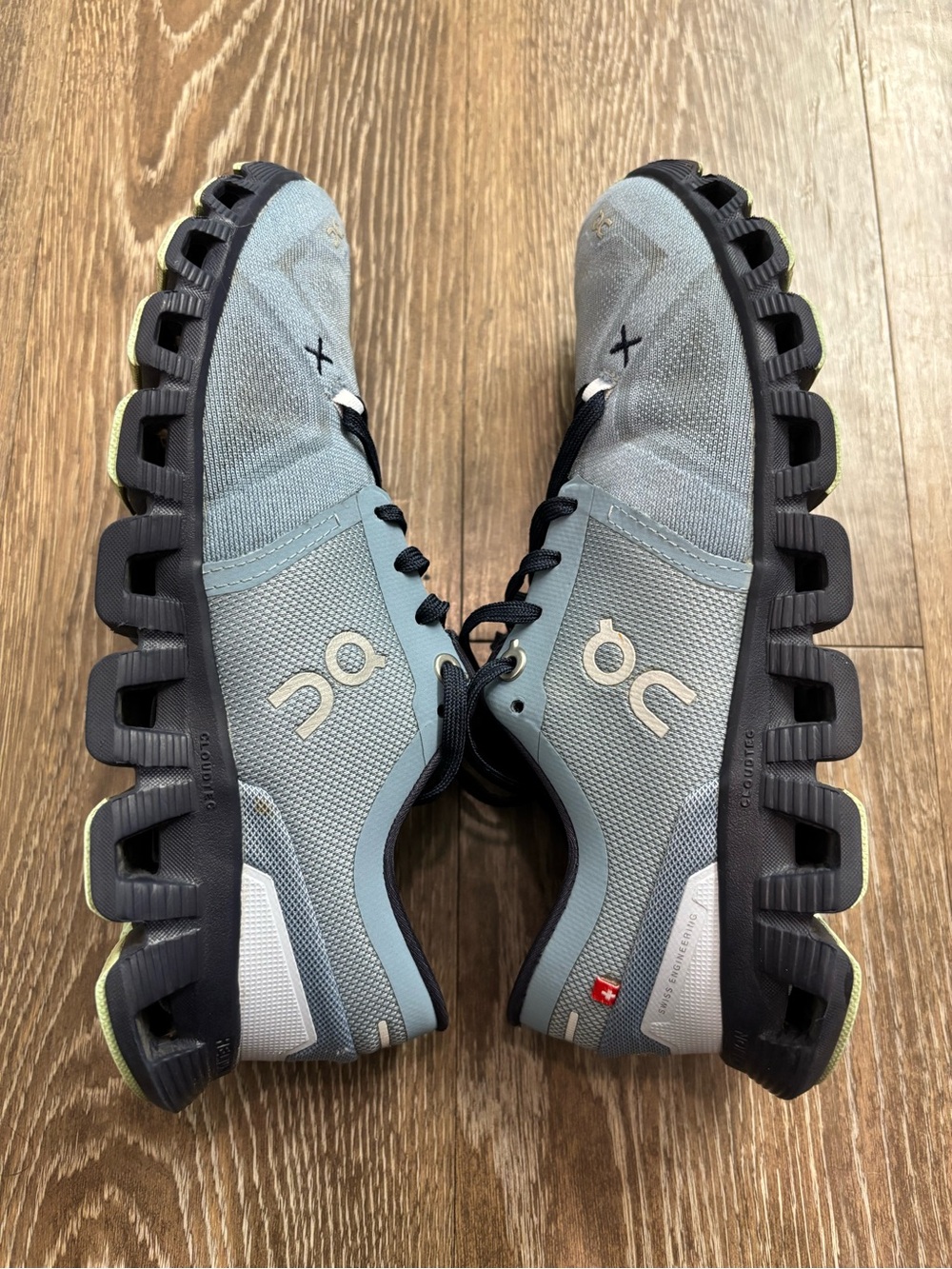 On Running Cloud X 3 Wash Ink (Women's) size 7.